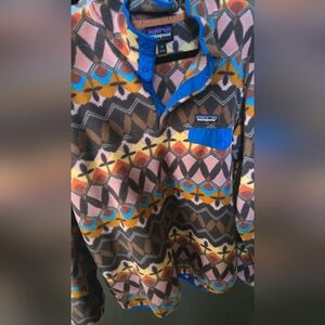 Patagonia Synchilla Snap T Fleece Champions Big Anthos Pink